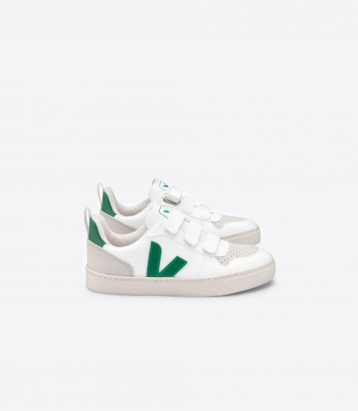 Veja V-10 Cwl White Emeraude Australia