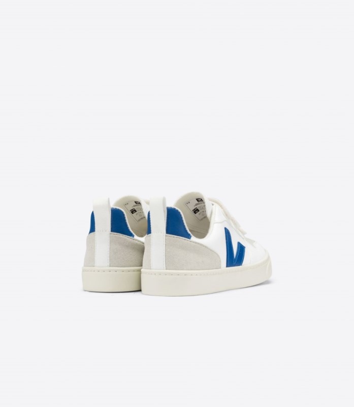 Veja V-10 Cwl White Indigo Australia