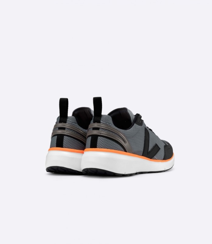 Veja Condor 2 Alveomesh Concrete Black Neon-Orange Australia
