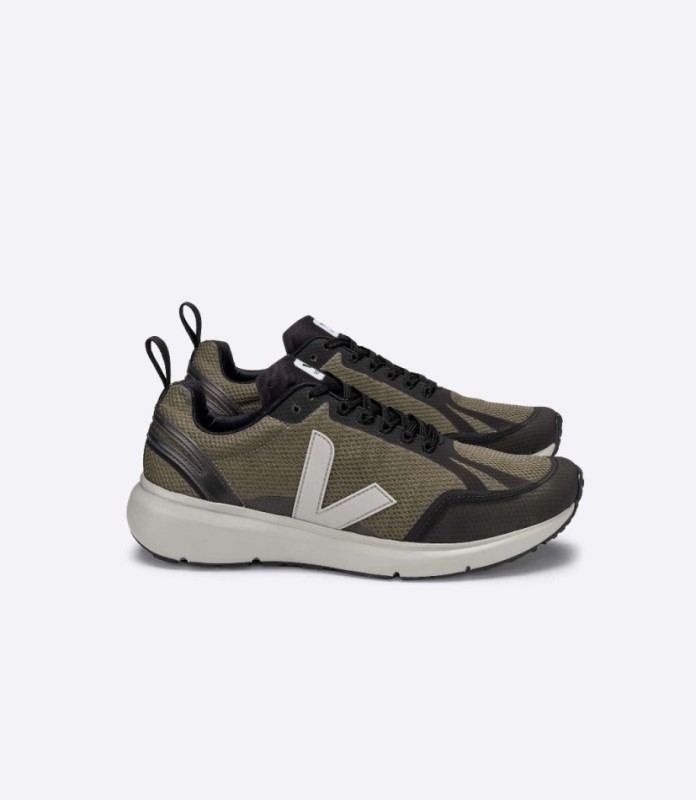 Veja Condor 2 Alveomesh Kaki Oxford Grey Black Australia