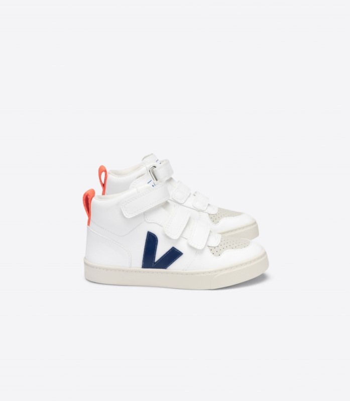 Veja V-10 Mid Cwl White Cobalt Orange Fluo Australia