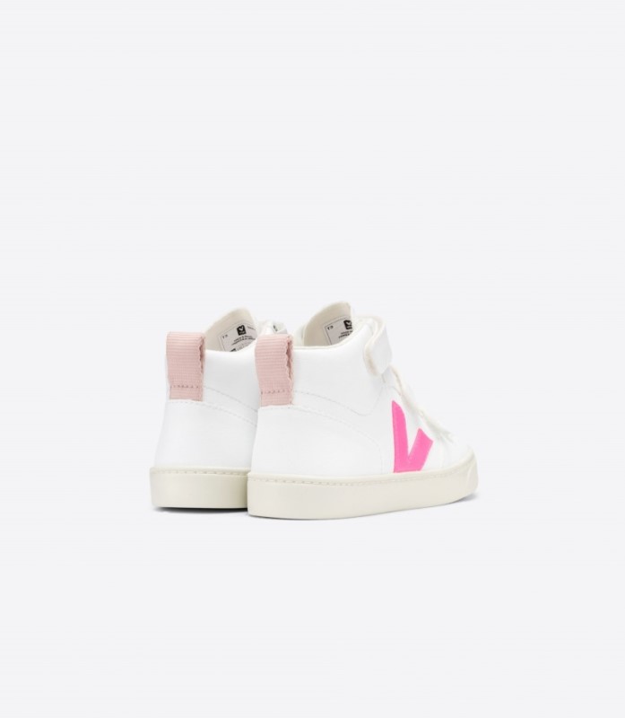 Veja V-10 Mid Cwl White Sari Petale Australia