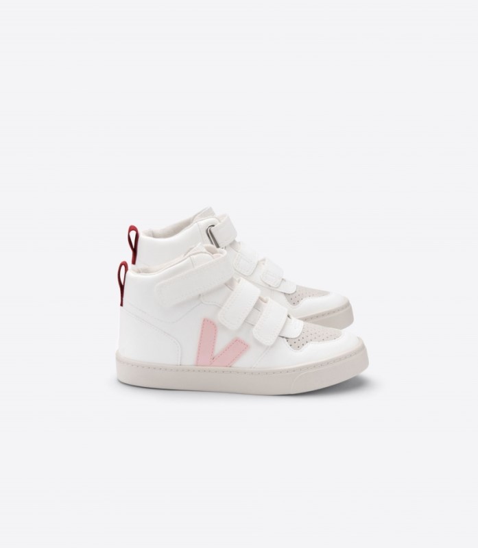 Veja V-10 Mid White Petale Marsala Australia