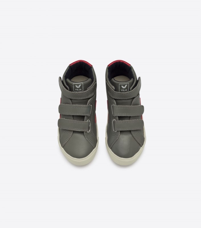 Veja Esplar Mid Leather Grey Australia