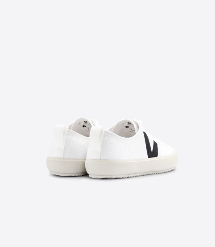 Veja Nova Canvas White Black Australia