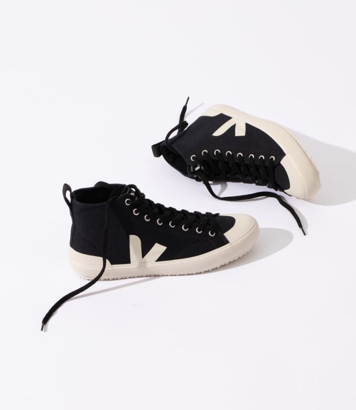 Veja Nova Ht Canvas Black Pierre Australia