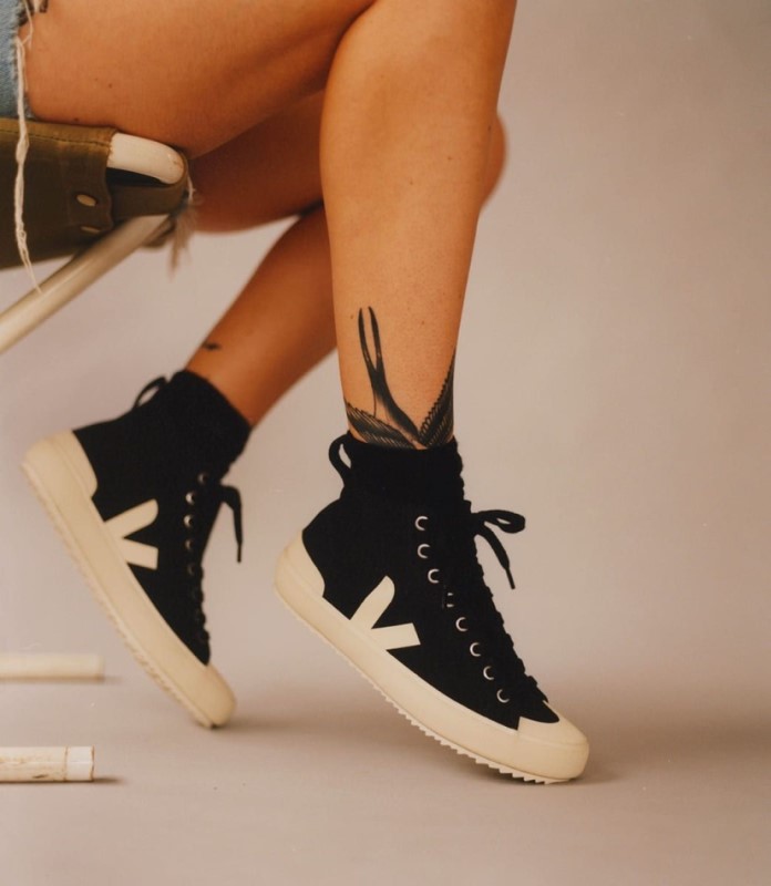 Veja Nova Ht Canvas Black Pierre Australia