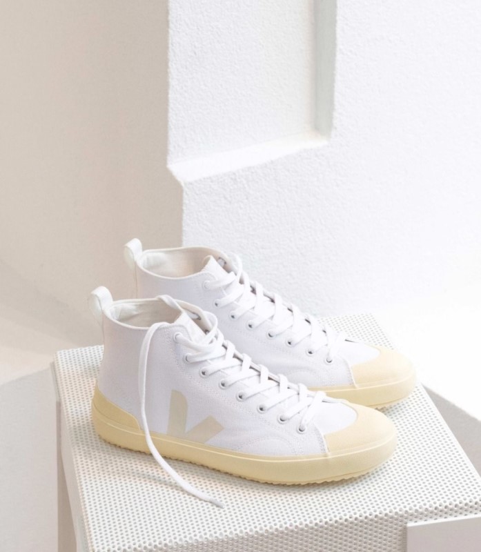 Veja Nova Ht Canvas White Butter-Sole Australia