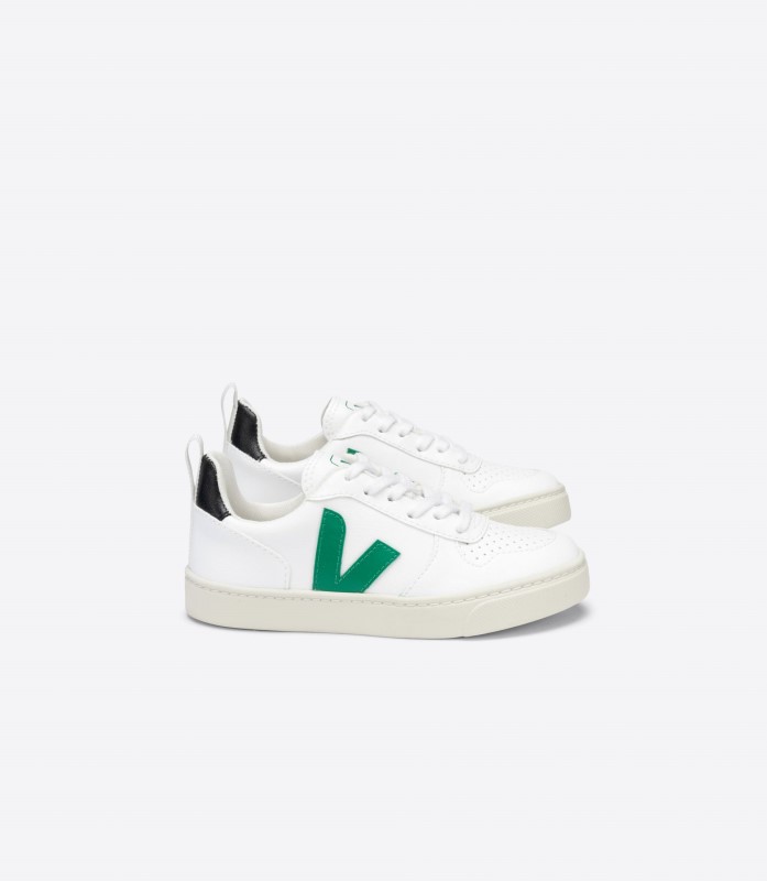 Laces Cwl White Emeraude Black Veja Collection Australia