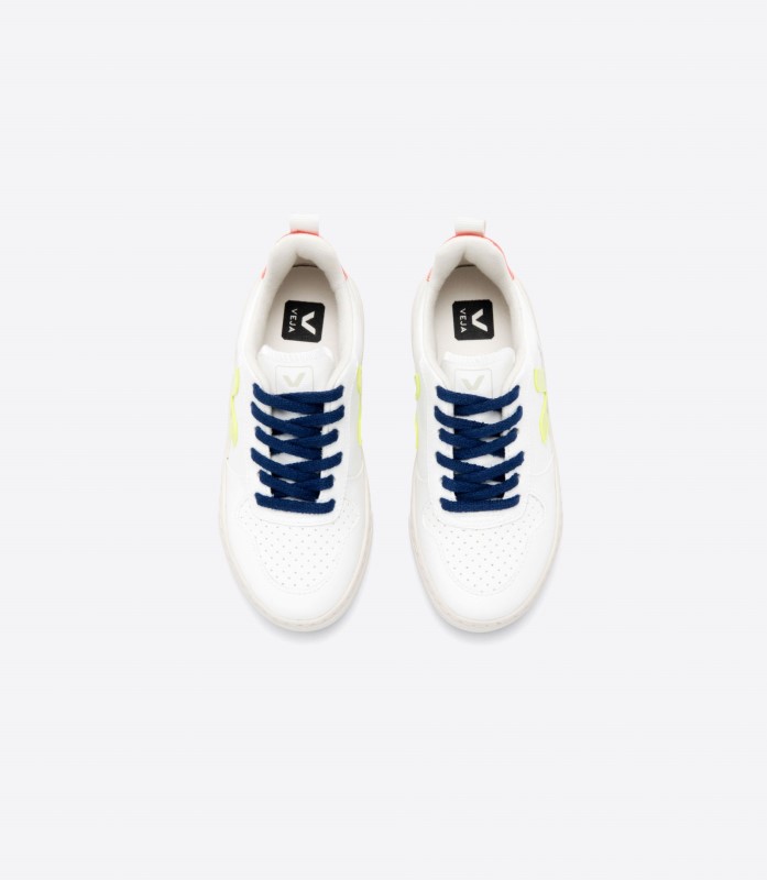 Special Veja Laces Cwl White Jaune Fluo Orange Fluo Australia