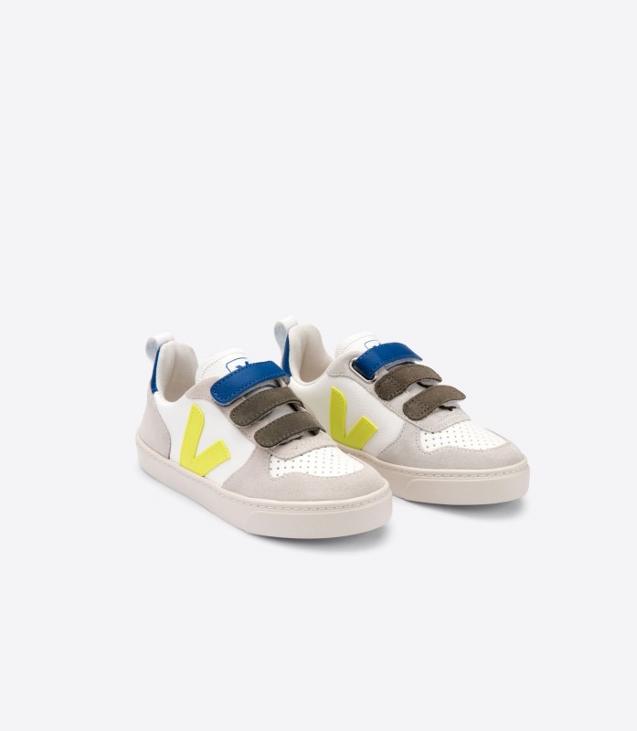 Veja X Bonton White Jaune Fluo Indigo Premium Australia