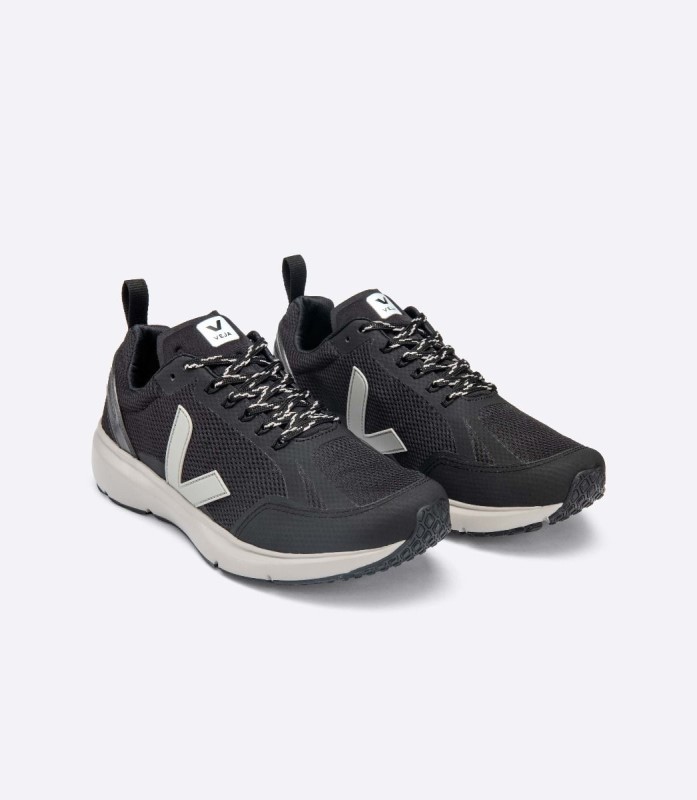 2 Alveomesh Black Oxford Grey Sole Veja Premium Australia
