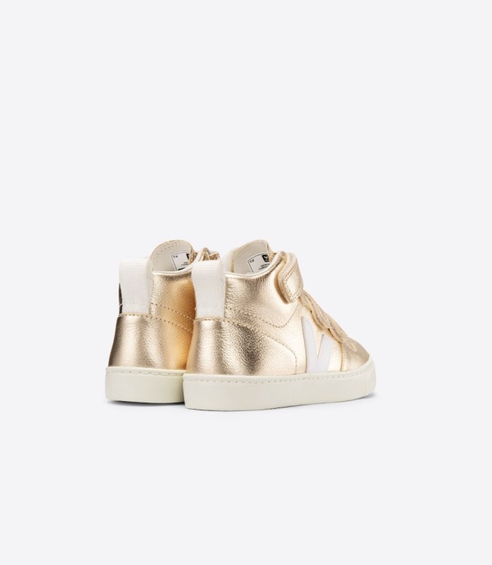 Mid Chromefree Leather Platine White Veja Original Australia