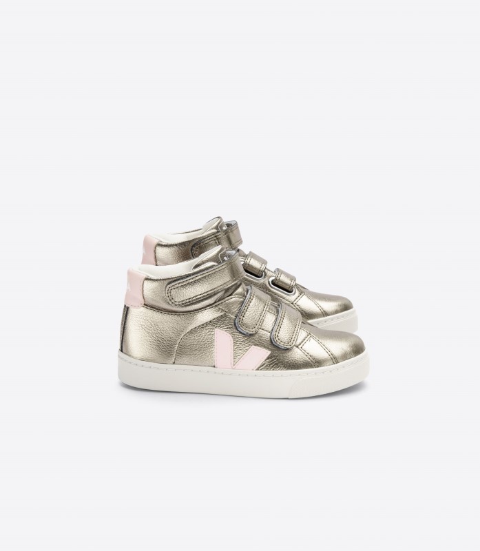 Mid Chromefree Leather Bronze Petale Veja Australia