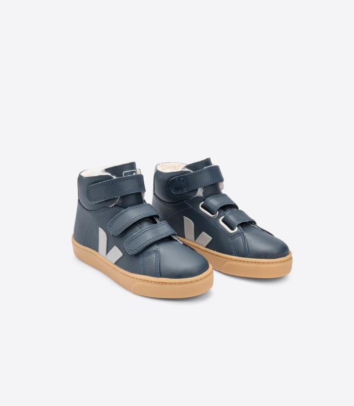 Mid Fured Leather Nautico Oxford Grey Veja Perfect Australia