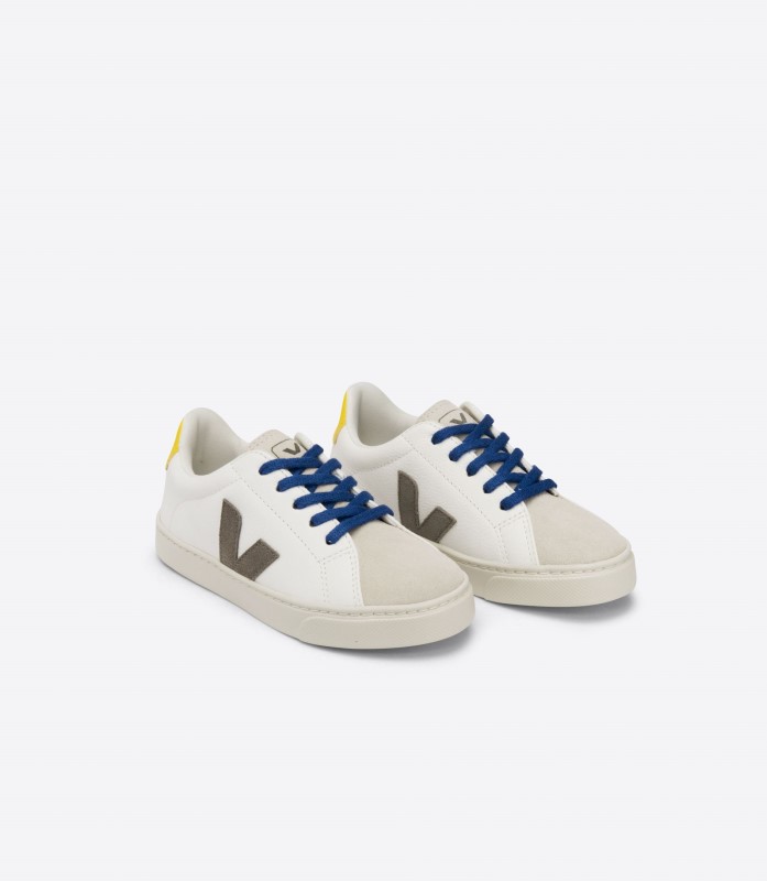 Collection Laces Chromefree Leather White Moonrock Tonic Veja Australia