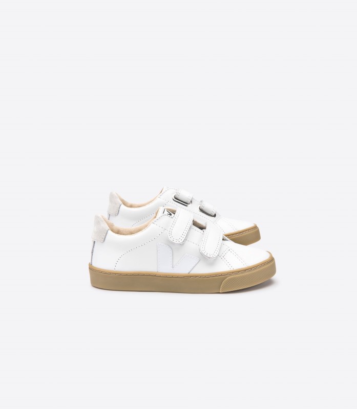 Straps Leather White Natural Sole Collection Veja Australia