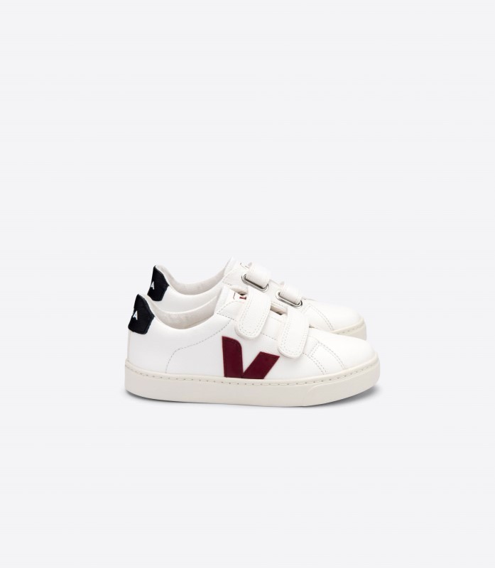 Veja Special Chromefree Leather White Marsala Black Australia
