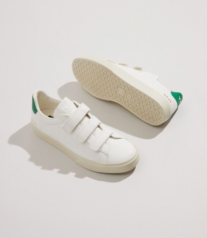 Chromefree Leather White Emeraude Special Veja Australia