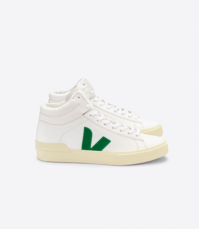 Perfect Chromefree Leather White Emeraude Butter Veja Australia