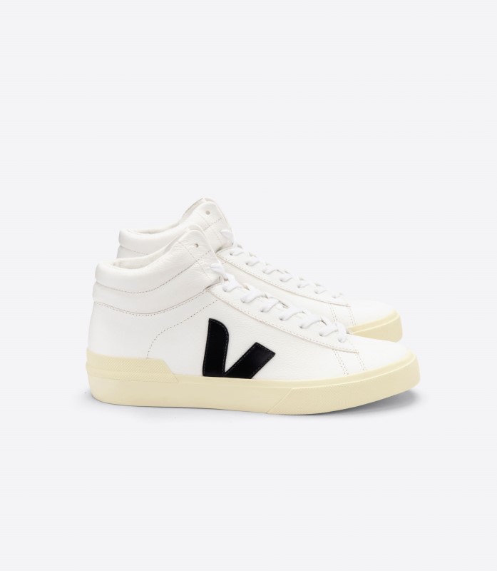 Premium Veja Chromefree Leather White Black Butter Australia