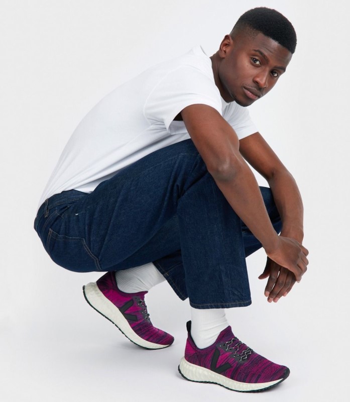 Veja Original V-Knit Mix Ultraviolet Black Australia
