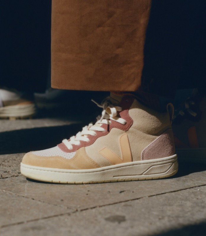 Suede Multico Peach Veja Australia