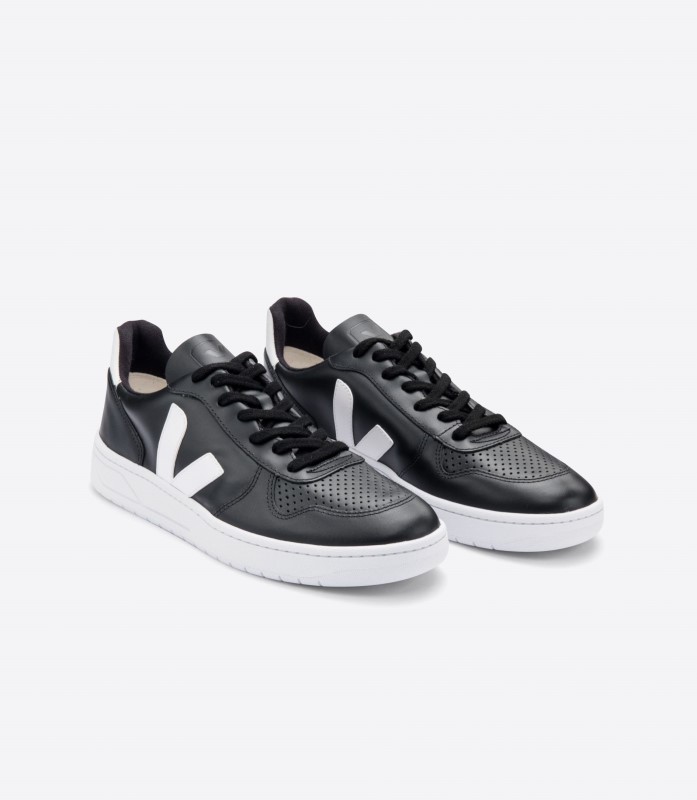 Leather Black White White Sole Veja Premium Australia