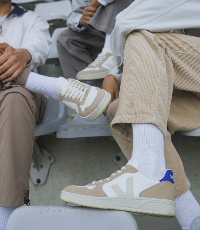 Veja Original Chromefree Leather White Sahara Paros Australia