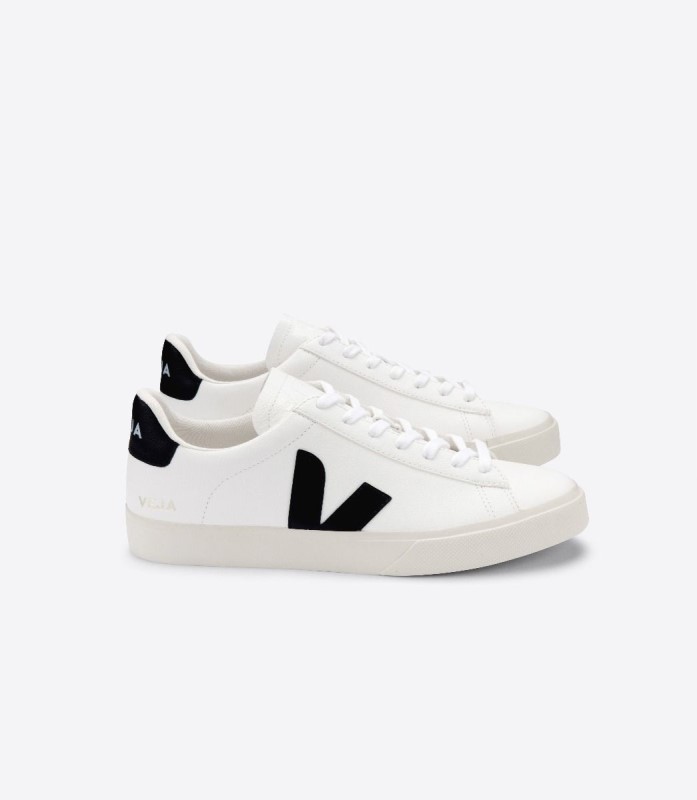 Chromefree Leather White Black Veja Original Australia