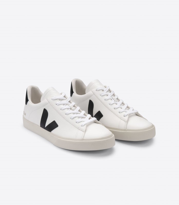 Chromefree Leather White Black Veja Original Australia