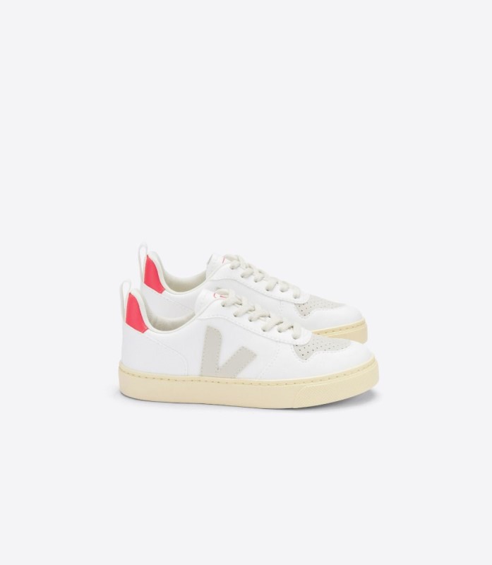Laces Cwl White Pierre Rose Fluo Premium Veja Australia