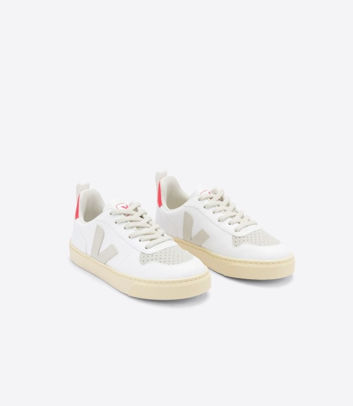 Laces Cwl White Pierre Rose Fluo Premium Veja Australia