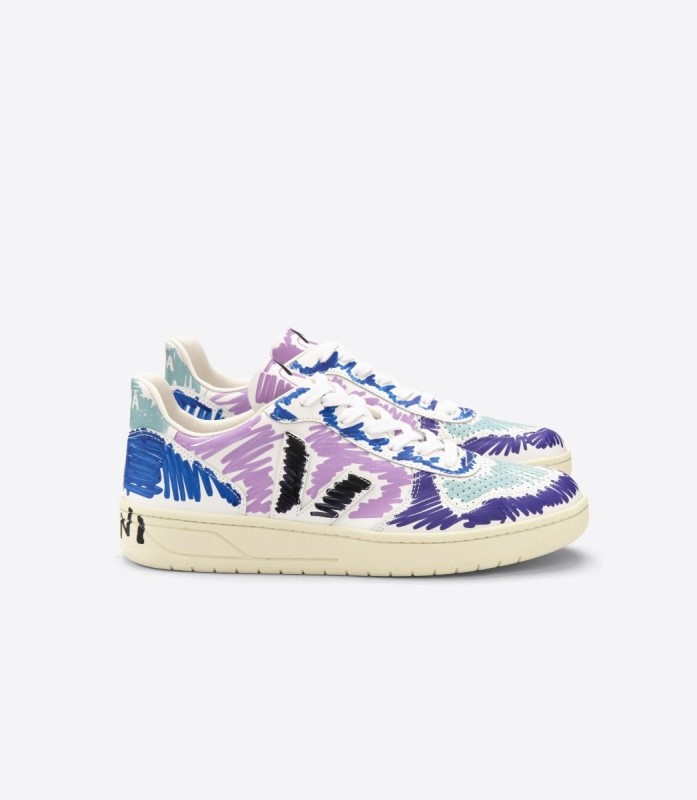 Leather Veja X Marni Orchid Black Premium Australia
