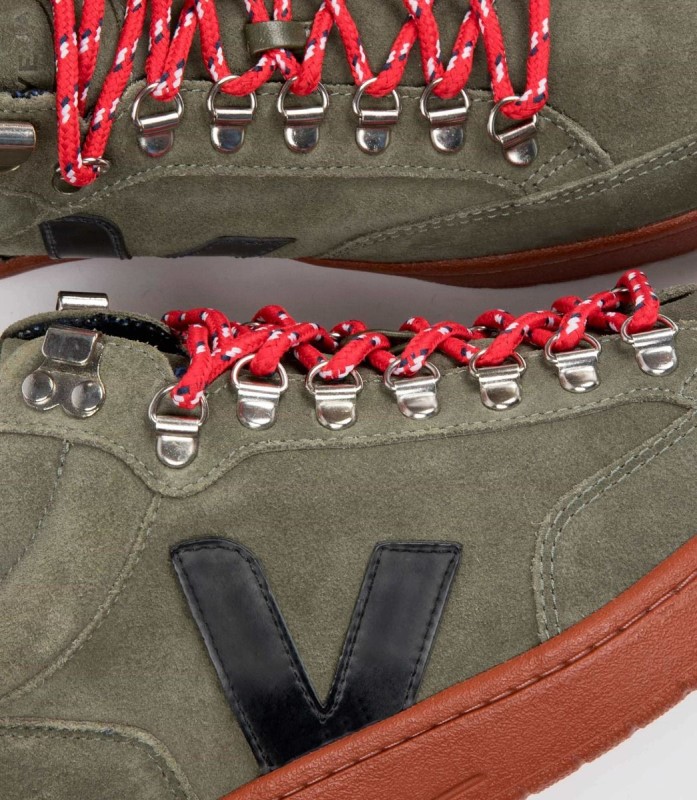 Suede Olive Black Rust Sole Veja Original Australia