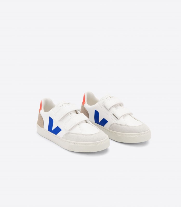Chromefree Leather White Multico Miel Series Veja Australia