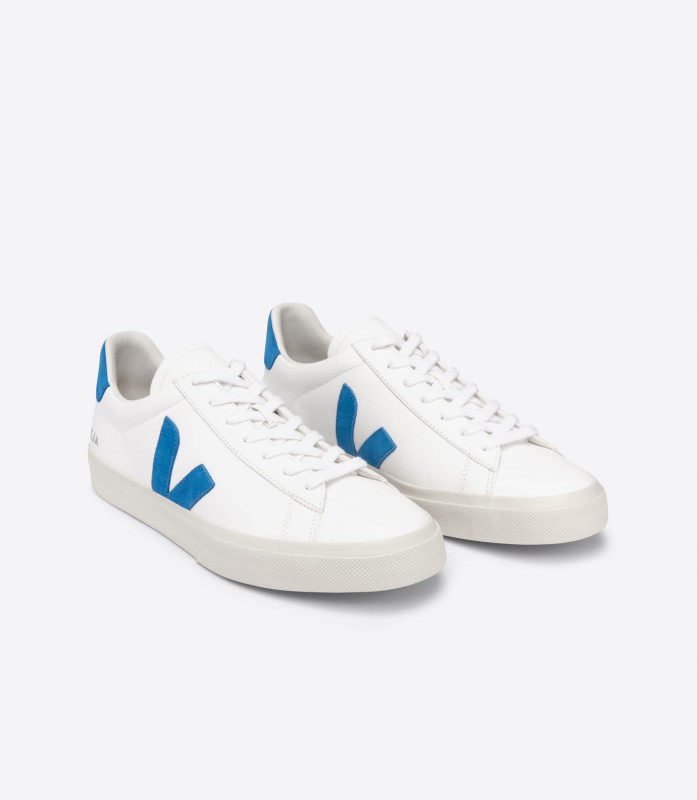Chromefree Leather White Swedish Blue Collection Veja Australia