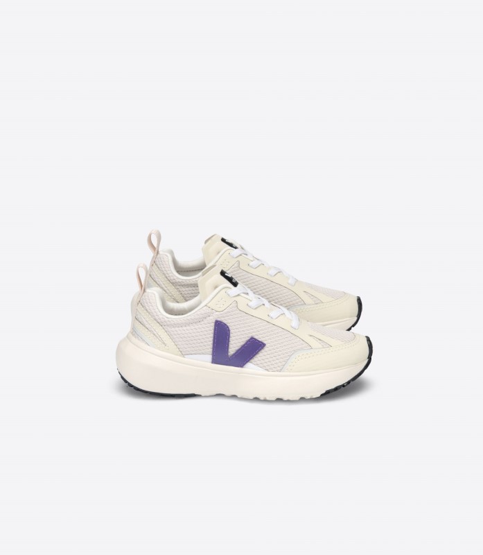 Special Elastic Laces Natural Purple Veja Australia