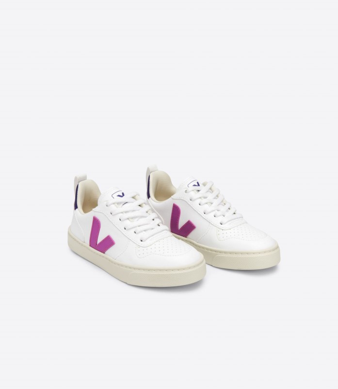 Laces Cwl White Ultraviolet Purple Collection Veja Australia