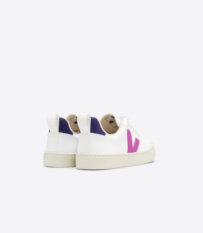 Laces Cwl White Ultraviolet Purple Collection Veja Australia
