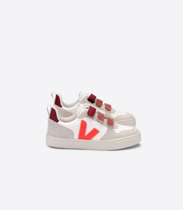 Veja X Bonton White Orange Fluo Marsala Series Australia
