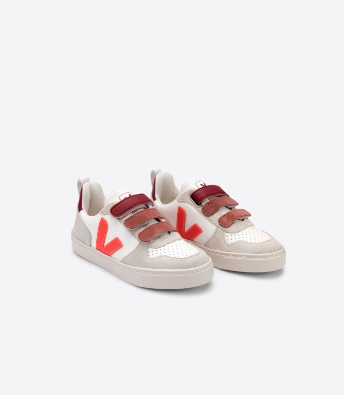 Veja X Bonton White Orange Fluo Marsala Series Australia