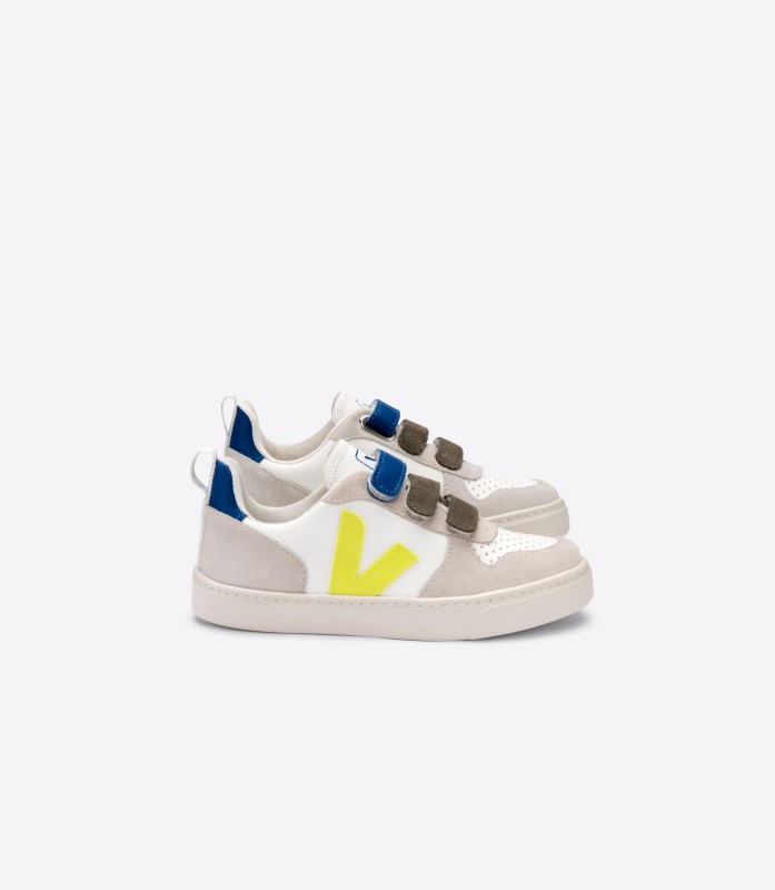 Veja X Bonton White Jaune Fluo Indigo Collection Australia