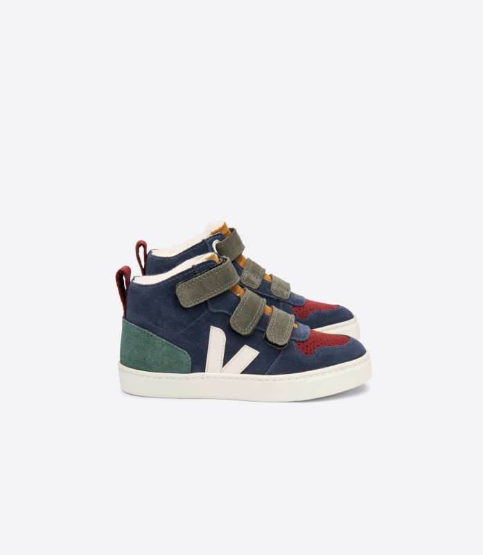 Mid Fured Suede Multico Nautico Cyprus Veja Collection Australia