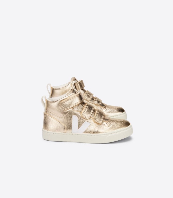 Veja Mid Chromefree Leather Platine White Series Australia