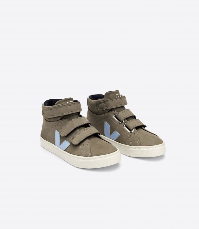 Veja Mid Nubuck Moonrock Steel Premium Australia