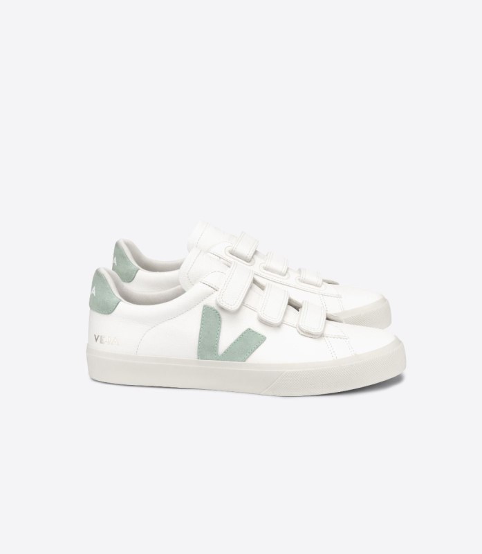 Perfect Chromefree Leather White Matcha Veja Australia