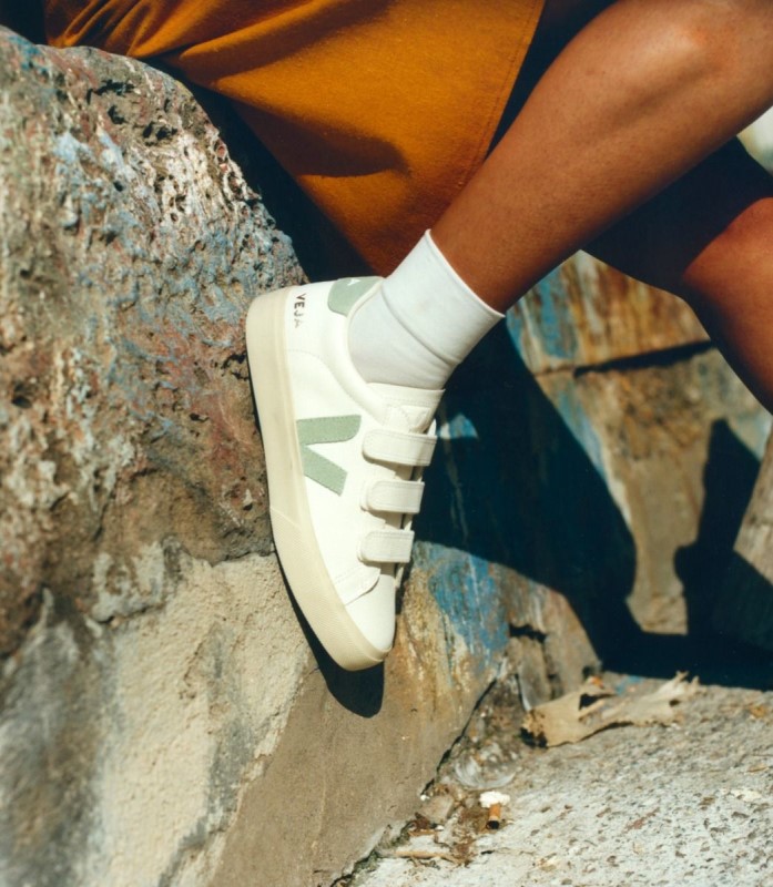 Perfect Chromefree Leather White Matcha Veja Australia