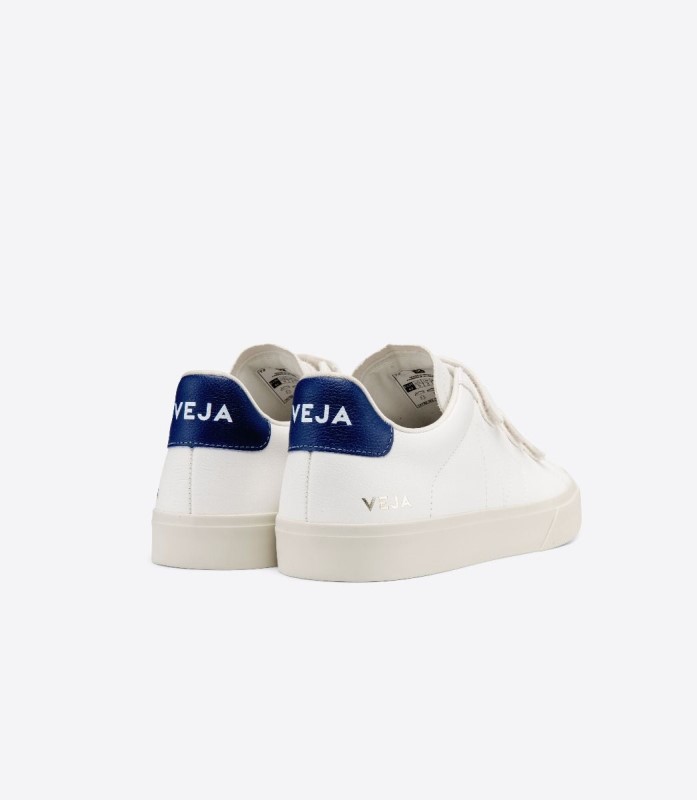 Veja Chromefree Leather White Cobalt Series Australia