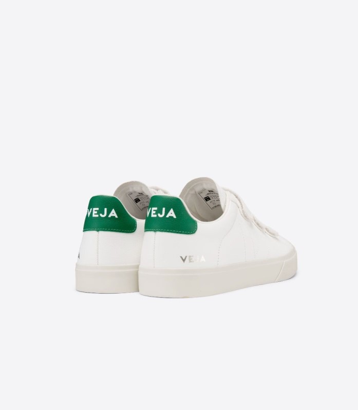 Veja Original Chromefree Leather White Emeraude Australia